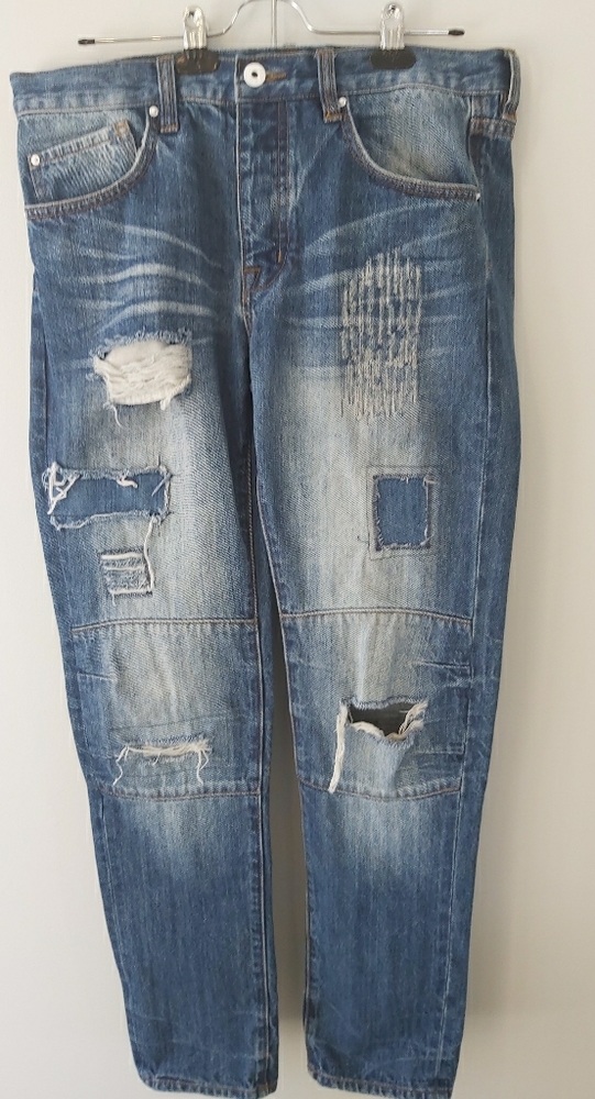 Crooks & Castels Distressed Womans Jeans